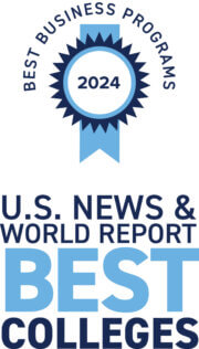 2024 Best Business Programs, US News & World Report Best Colleges.
