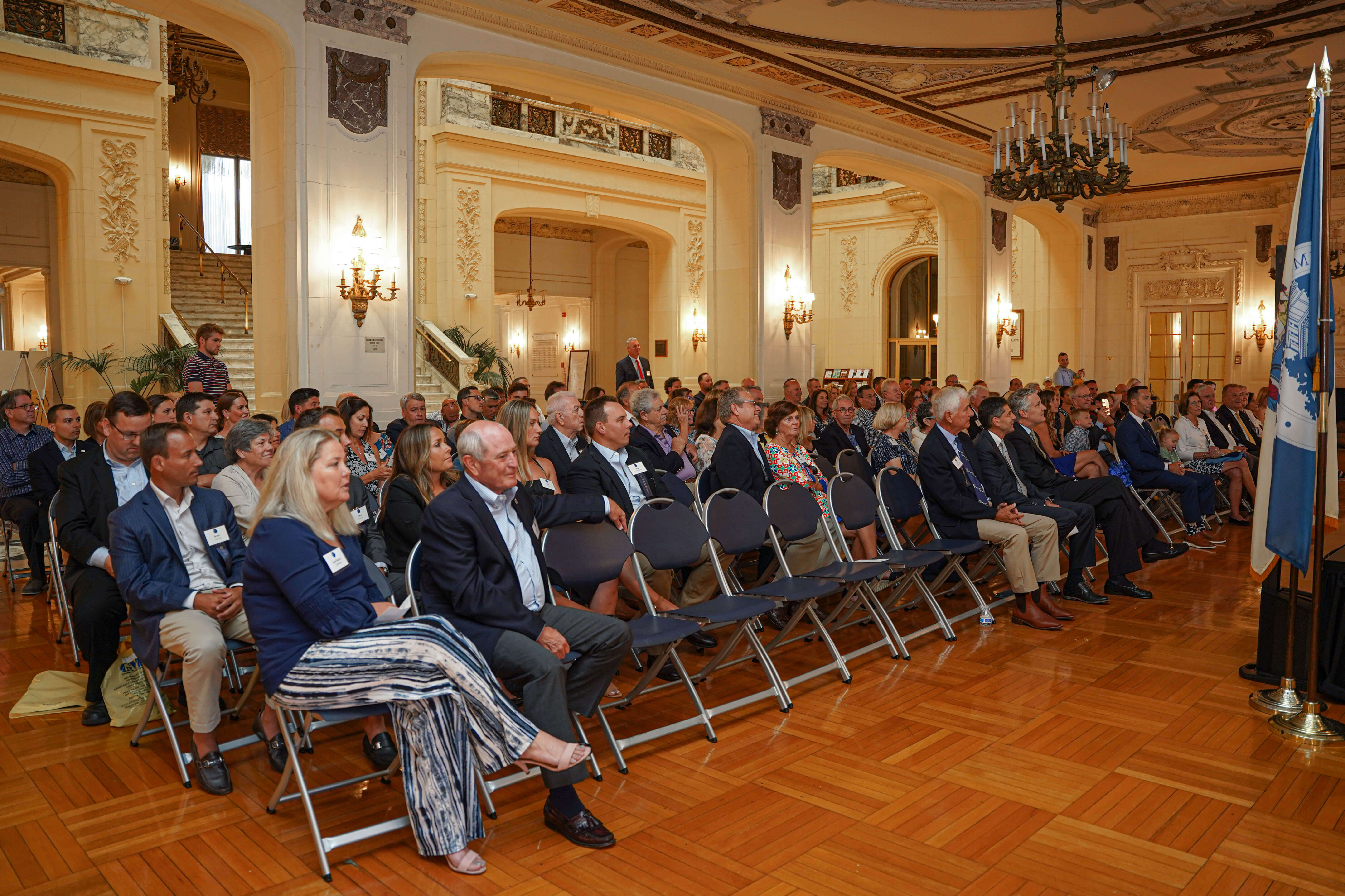 Audience at 2022 Hall of Fame Induction Ceremony