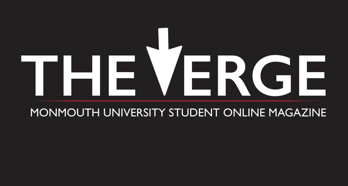 Image: logo for The Verge, a online student magazine at Monmouth University.