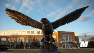 The Hawk at Brockriede Common, Ocean First Bank Center in the back