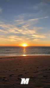 A sunrise at the Jersey Shore