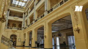 A view inside the Great Hall