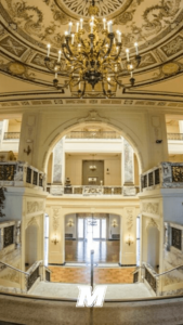 A view inside the Great Hall