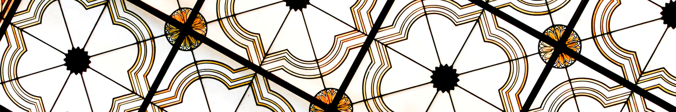 close up of intricate line designs on glass