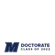 Doctorate Class of 2022 (no frame, blue text)