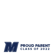 Proud Parent Class of 2022 (no frame, blue text)