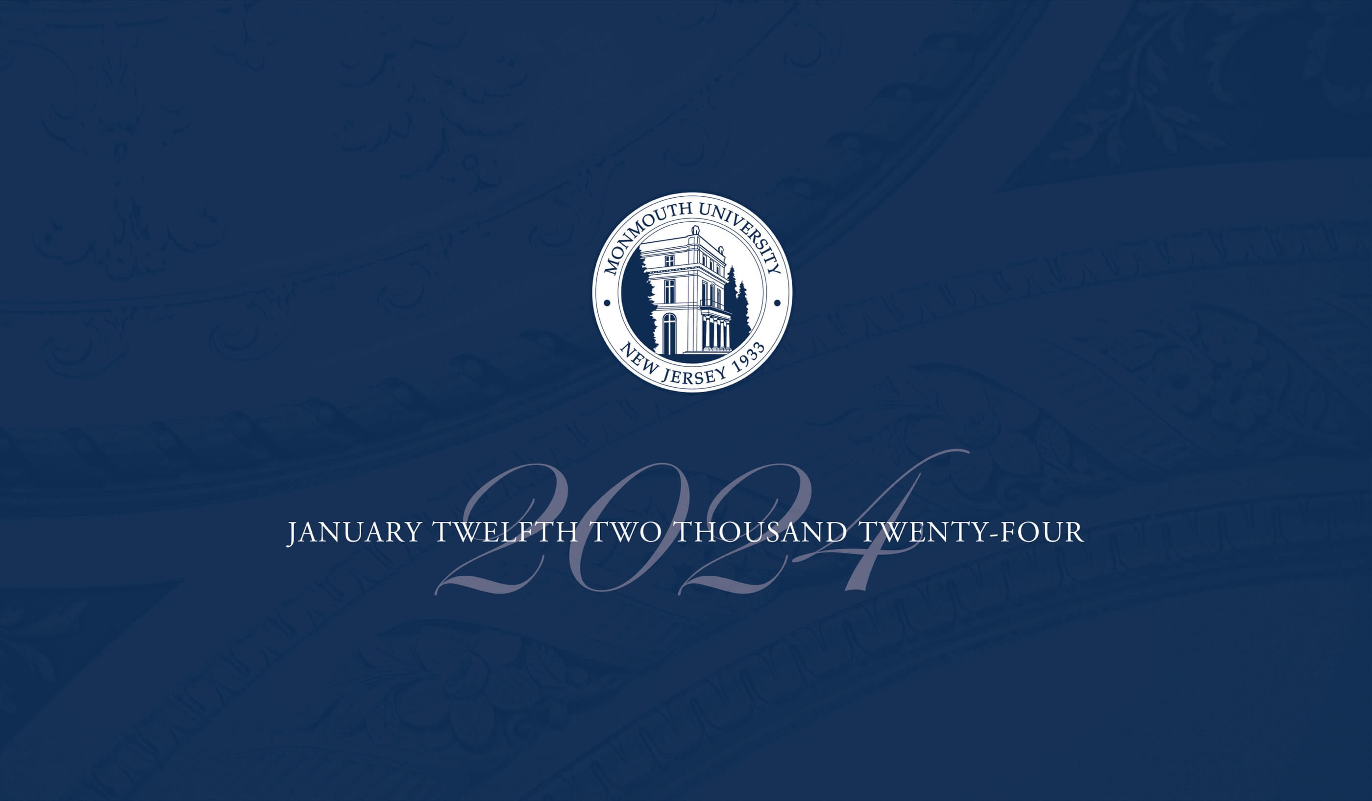 Commencement Program | Commencement | Monmouth University