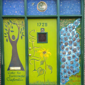 Door for the Center for Environmental Transformation