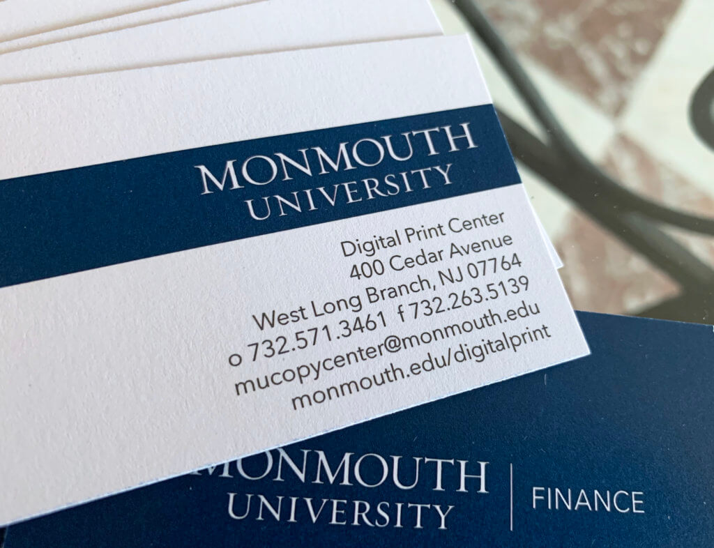 Monmouth Business Card