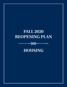 Housing Reopening Plan