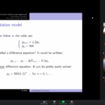 Image from Zoom session for Math and Cookies with Dr. Zak Kudlak