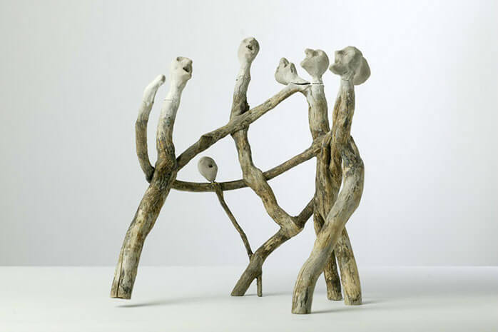 Student work from the sculpture course