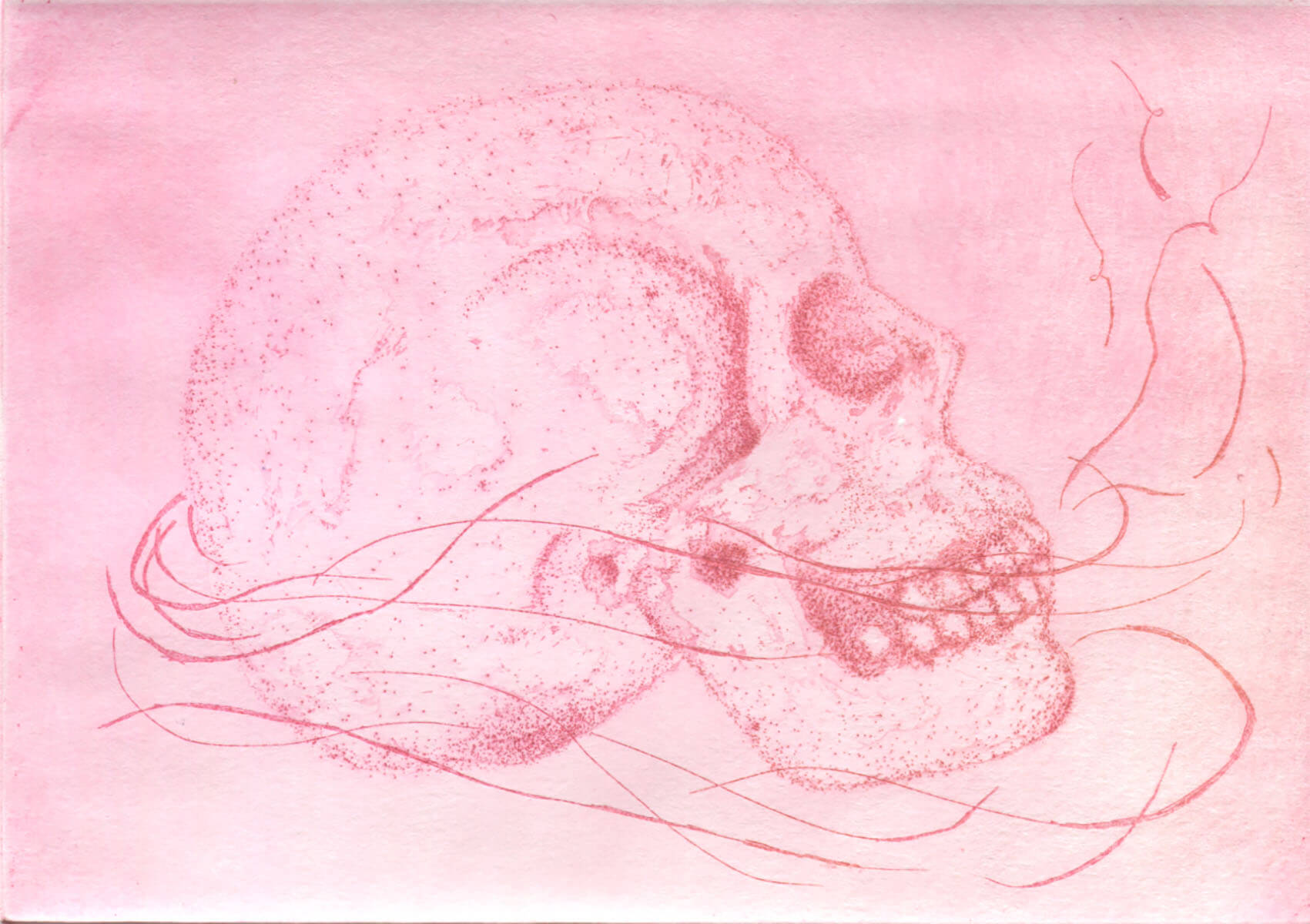 Click to view Student: Arianna Labetti-Course: Print Intaglio Relief