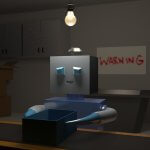 Photo shows work by Student: Roxanne Quow for course: Principles 3D Animation