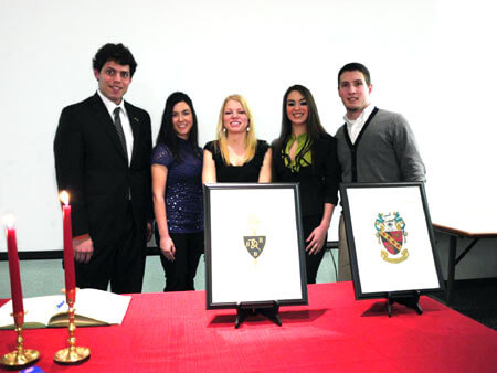 Tri-Beta Induction 2011 Photo 1