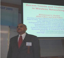 Professor Obaidat at IEEE ICUT 2009