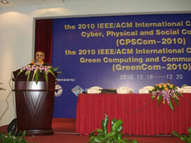 Prof Obaidat at GreenCom-CPSCom 2010