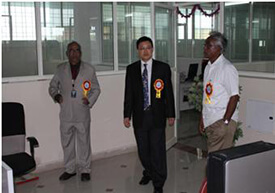 Prof. Wang at Hyderabad