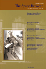 The Space Between: 2009 Issue Cover