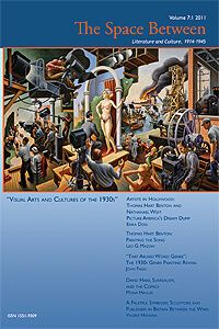 The Space Between: 2011 Issue Cover