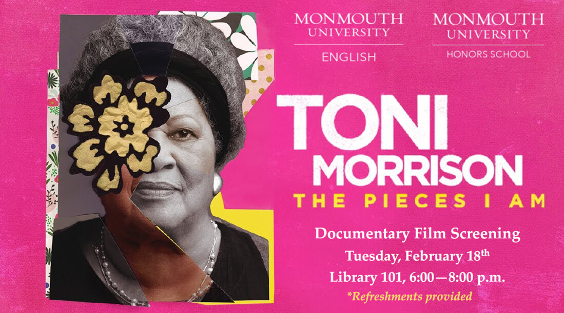 Photo image for Documentary Film Screening of Toni Morrison: The Pieces I Am on Tuesday, February 18, 2020
