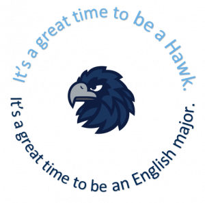 It's a great time to be a Hawk. It's a great time to be an English major. 