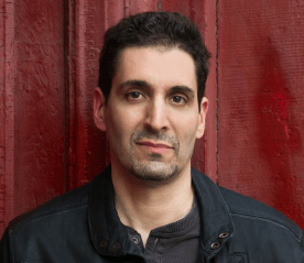 Image of Visiting Writers Series speaker, Said Sayrafiezadeh, 11.9.21. Go to MCA webpages. Photo credit: Beowulf Sheehan