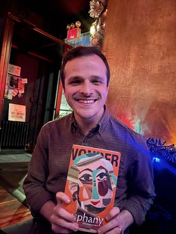 Man holding a book