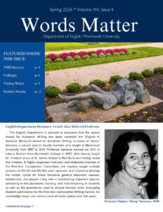 Cover to Spring 2026 Words Matter