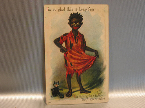 Photo Image of Leap Year Postcard - Looking for a Hubby