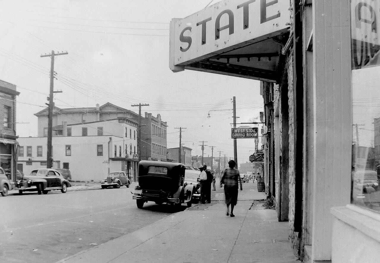 Photo of Springwood Avenue in Asbury Park 1940; Courtesy of Asbury Park-USA TODAY News Network