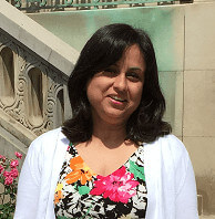 Abha Sood, EN Lecturer. Go to EN Meet the Faculty webpage.