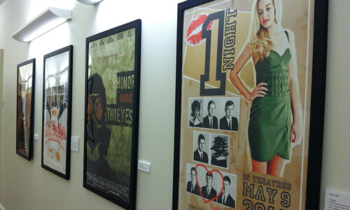 Student Movie Posters from the Department of Art & Design