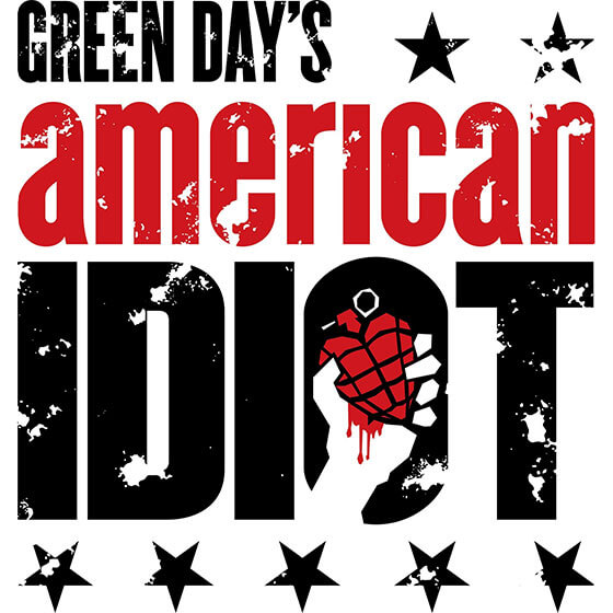 Promo art for Green Day's American Idiot