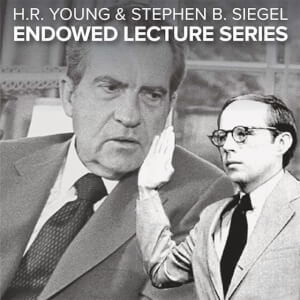 H.R. Young and Stephen B. Siegel Endowed Lecture Series: John Dean and James Robenalt