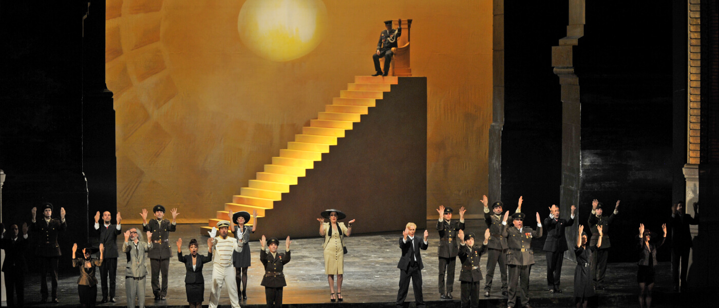 Photo of Metropolitan Opera production of Agrippina