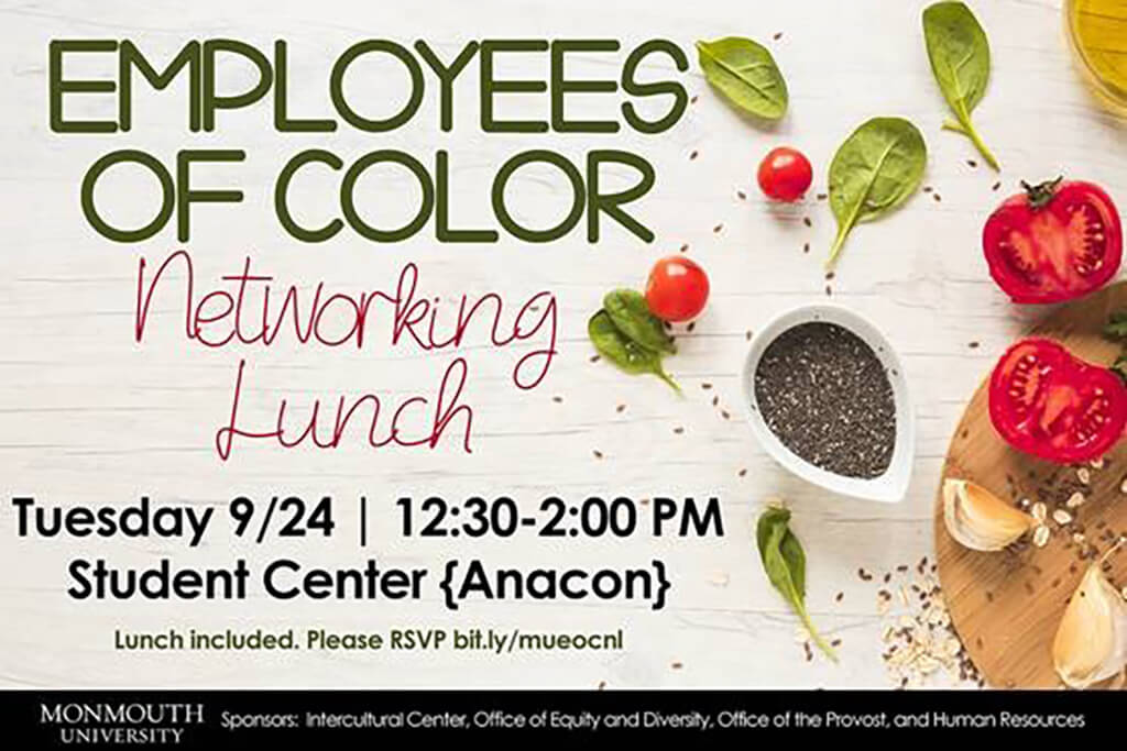 Click on Image to Register for Employee of Color Networking Lunch