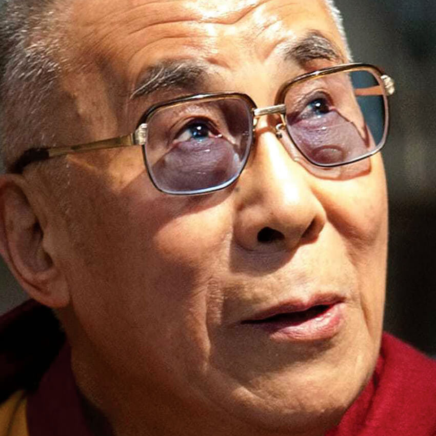 Photo of the XIV Dalai Lama