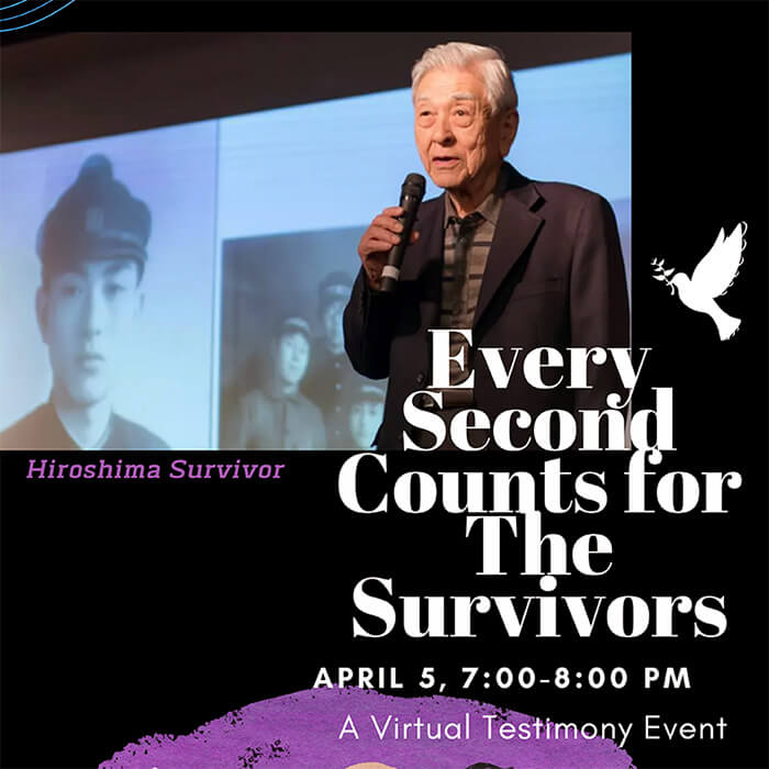 Every Second Counts for the Survivors! A Virtual Testimony Event
