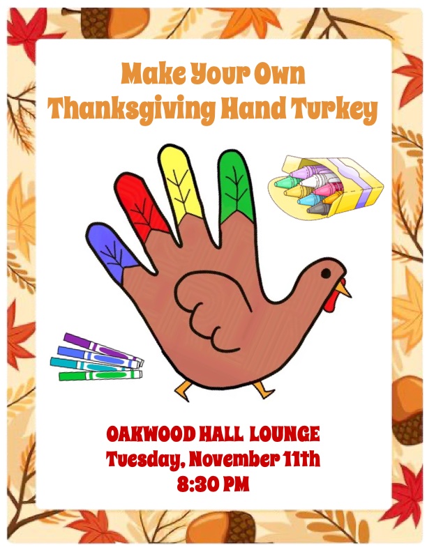Make Your Own Thanksgiving Hand Turkey