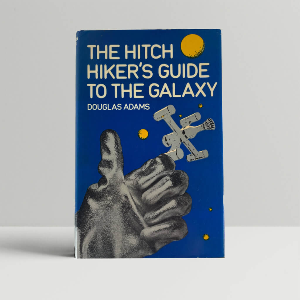 The Hitch Hiker's Guide to the Galaxy book cover