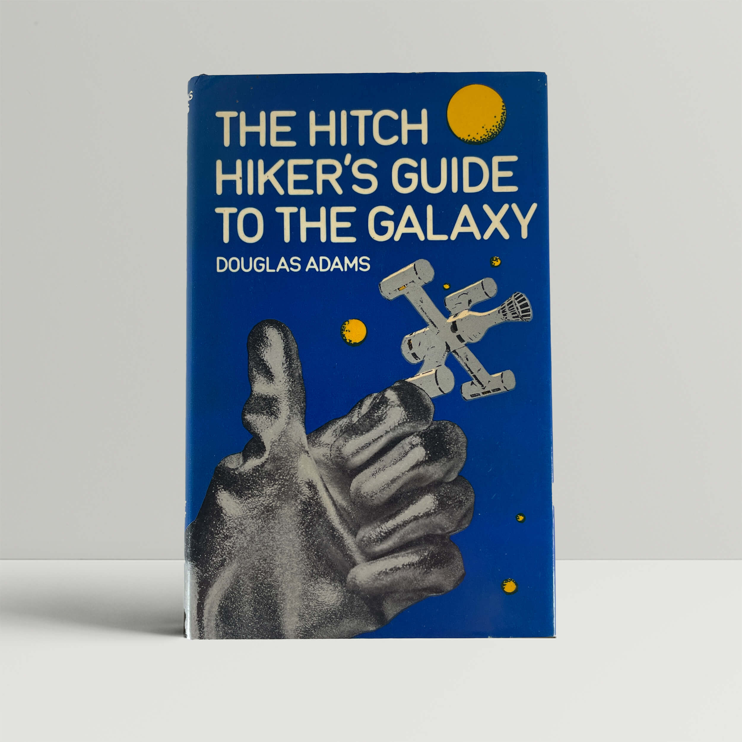 The Hitch Hiker's Guide to the Galaxy book cover