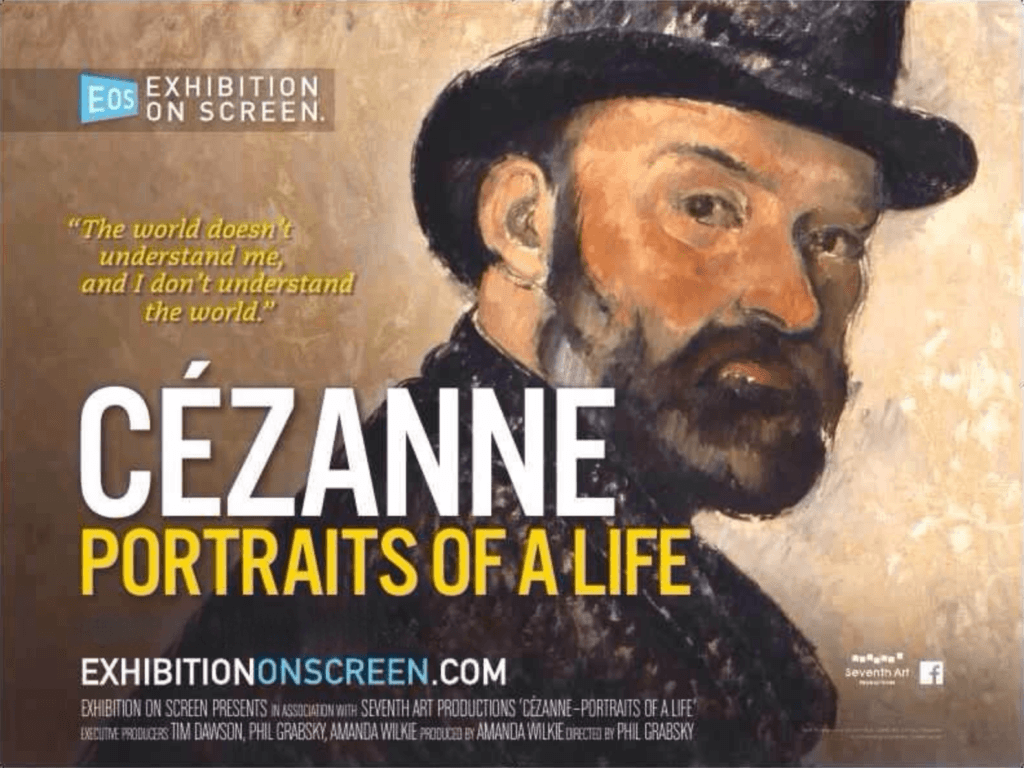 movie poster for Cezanne: Portraits of a Life art film