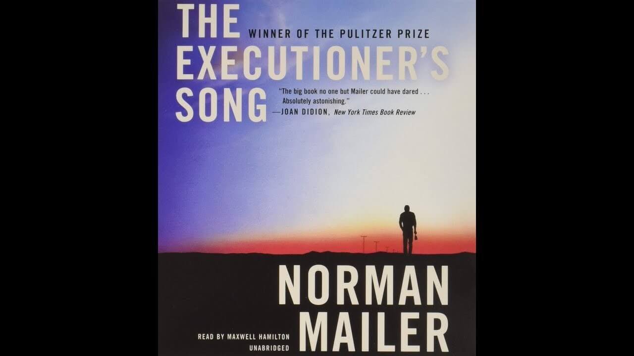 Norman Mailer's book cover for The Executioner's Song