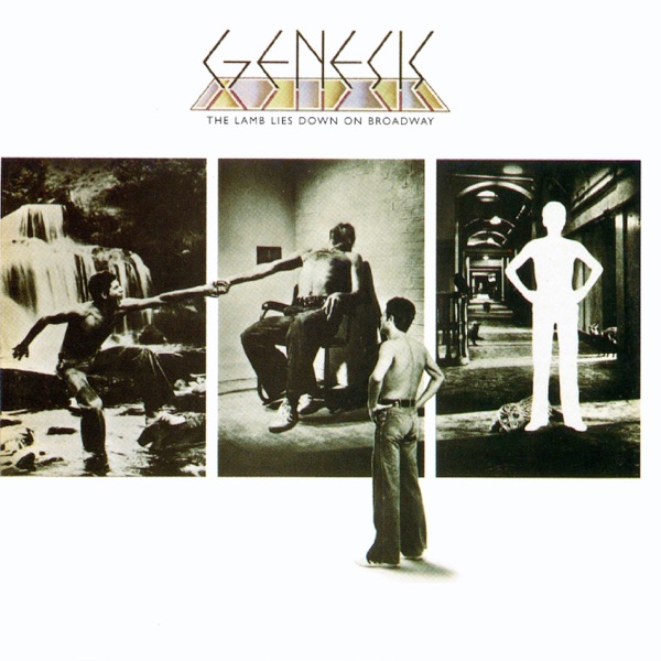 Genesis' album cover for The Lamb Lies Down on Broadway