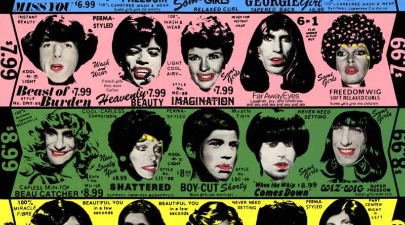 Rolling Stones' album cover for Some Girls