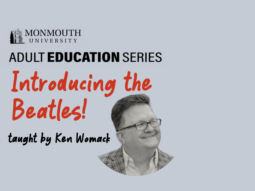 Introducing the Beatles Adult Education course flyer