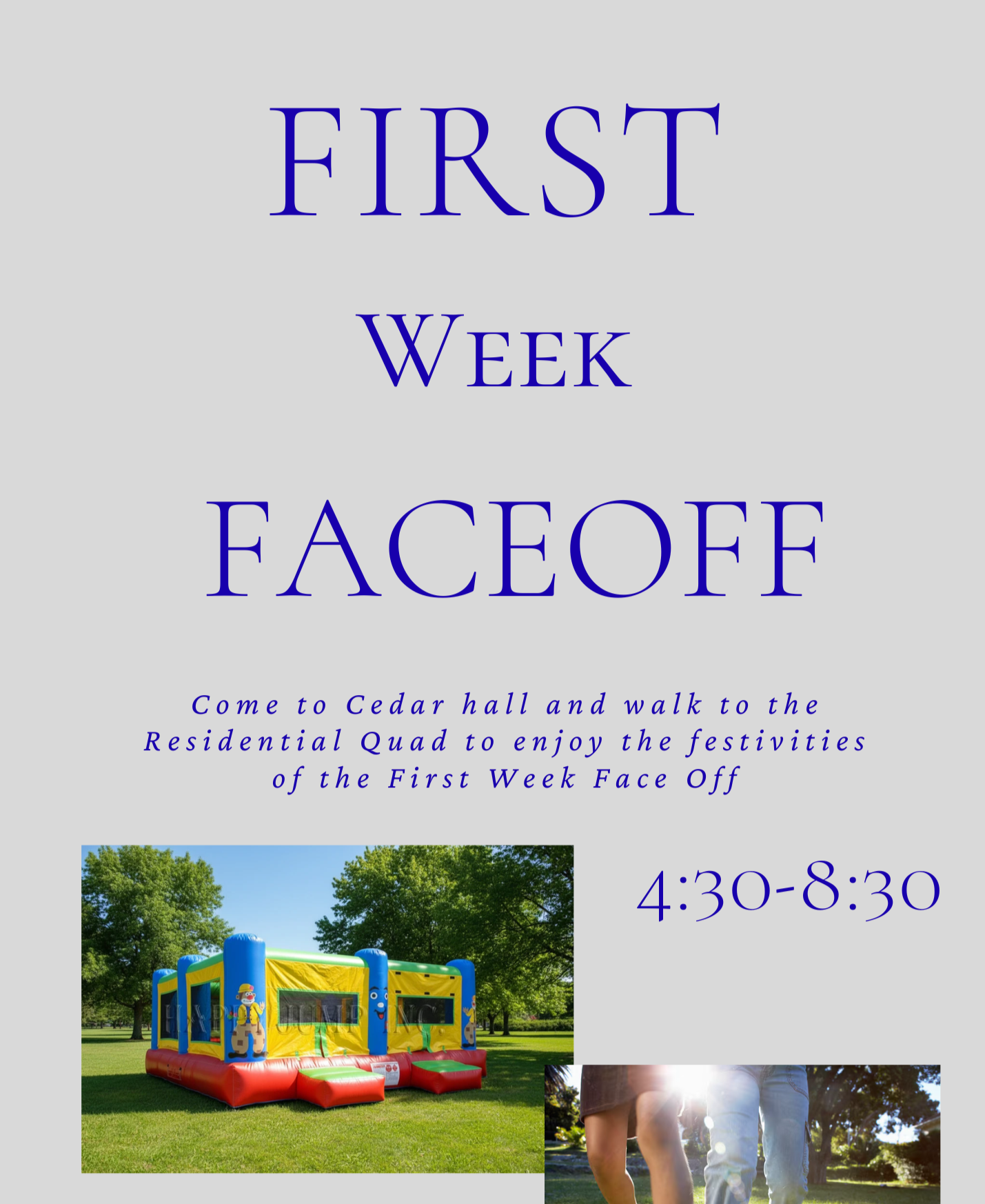 First week Face Off