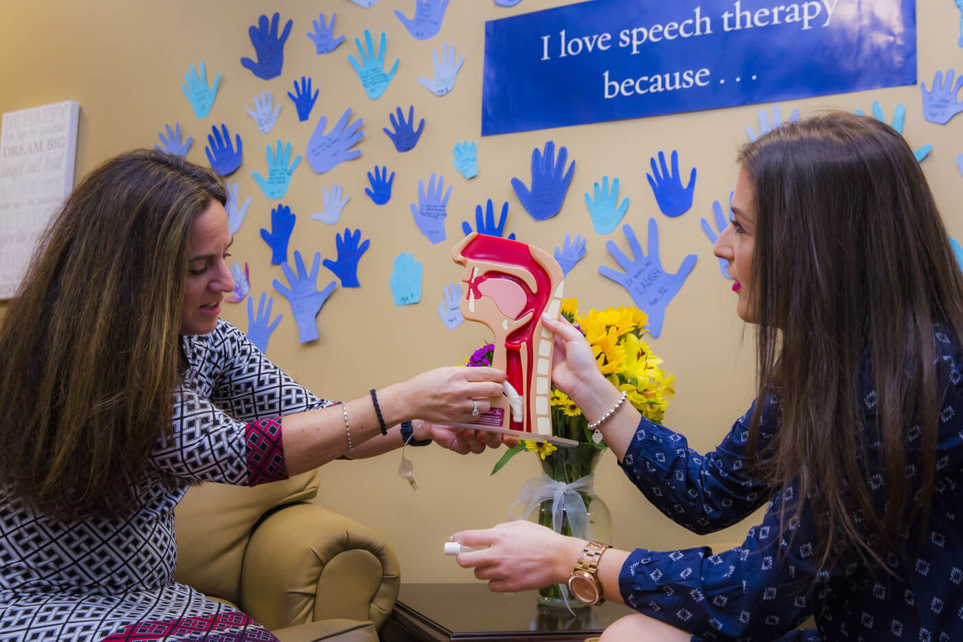 Students in the speech language pathology program gain an understanding of what causes certain conditions