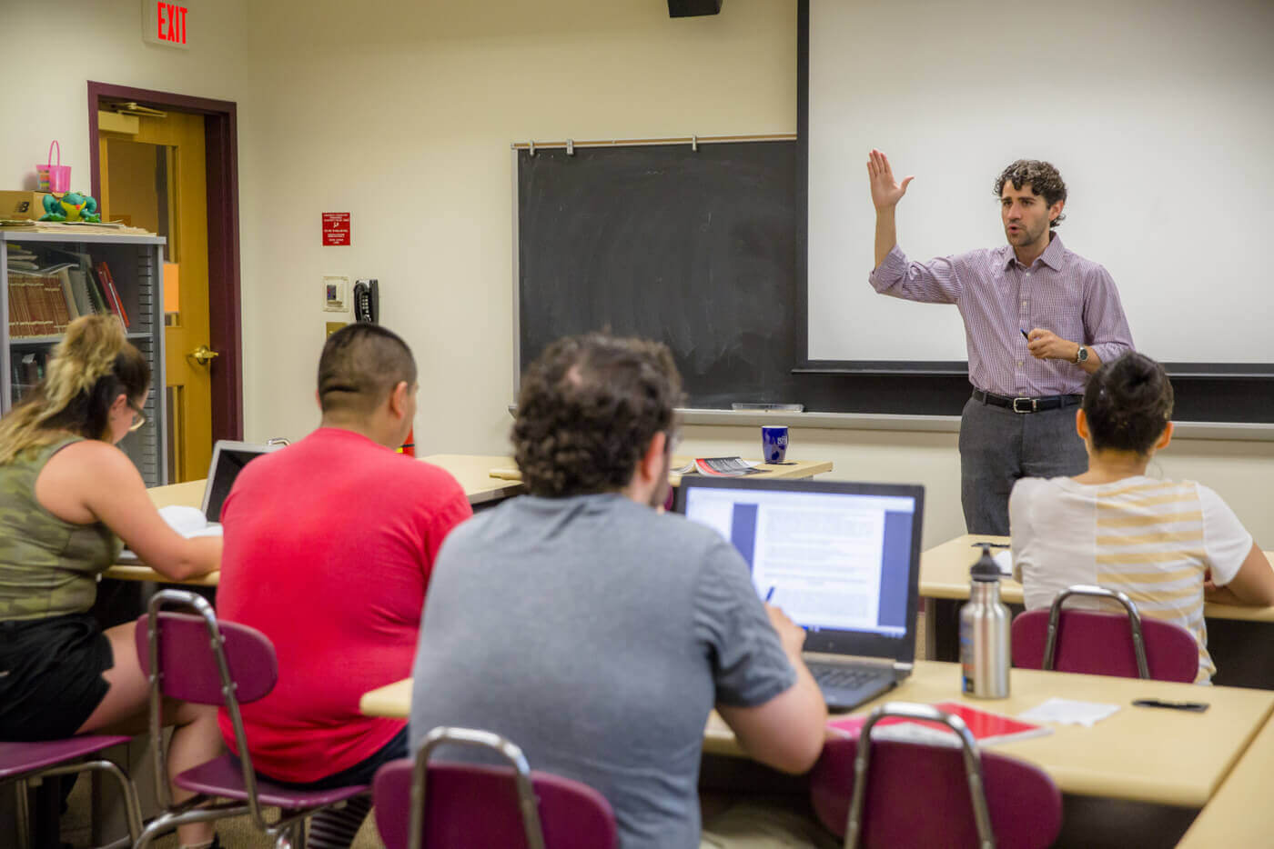 Grad Students in Class